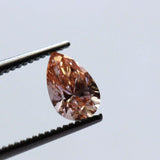 Pear Shape Brilliant Cut, Pink Pear Shape Diamond, Lab Grown Diamond Loose