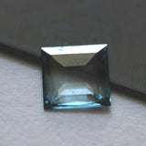 Cushion Shape, Blue Princess Shape Diamond, 8.1mm Lab Grown Diamond Loose