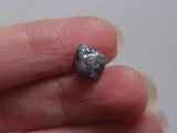 9.3mm Grey Diamond Octahedron, 1 Pc Natural Smooth Loose Rough Raw Uncut Diamond Crystal - PDD882