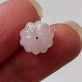 10mm Morganite Melon Beads, 1 Pc Pink Natural Aquamarine Carved Melon Beads for Jewelry - PPH32