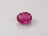 9.5x4.5mm Ruby Oval Cut Stone, Natural Ruby Faceted Oval Cut Stone, Loose Ruby