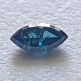 0.17 Cts, 5.1x2.5mm Sparkling Clear Blue Faceted Marquise Cut Diamonds for Jewelry - PDD748
