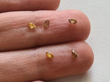 Orange Brown, 3.5-3.8mm Faceted Sparkling Marquise Diamond for Jewelry (1Pc-2Pc) - PDD746