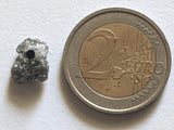 11.3x9mm, 2mm Hole Bead Rough Gray FlatUncut Loose Diamond Bead for Pendant / Necklace - PDD737