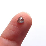 Salt And Pepper Diamond Trillion Cut Diamond For Engagement & Wedding Ring Gifts For Her 4.5mm, 1 Pc - PDD732