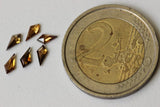 Brown 5.8-6.1mm Kite Shape Flat Back Diamond Cabochon For Engagement & Wedding Ring Gifts For Her - PDD756