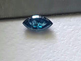 0.17 Cts, 5.1x2.5mm Sparkling Clear Blue Faceted Marquise Cut Diamonds for Jewelry - PDD748