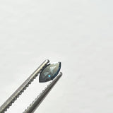 0.17 Cts, 5.1x2.5mm Sparkling Clear Blue Faceted Marquise Cut Diamonds for Jewelry - PDD748