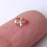 Pear Shape Brilliant Cut, Pink Pear Shape 6x3.5mm Lab Grown Diamond Loose For Engagement Ring Excellent Cut - PDD763