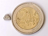 Natural Light Grey Rough Raw Diamond, 5.5mm Loose Trillion Diamond For Ring / Pendant / Jewelry - PVD83