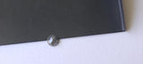 4.4mm Dark Grey Rose Cut Diamond, 0.21 Cts Natural Dark Grey Round Flat Back Diamond Cabochon for Ring - PDD769
