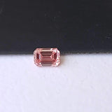 Emerald Shape Brilliant Cut Pink Diamond, 4x2.7mm Lab Grown Diamond Loose For Engagement Ring Excellent Cut - PDD764