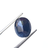 Loose Sapphire For Engagement Ring 11x9mm CERTIFIED Original Blue Sapphire Faceted Oval Cut Stone - PPH44