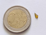 Orange Kite Shaped 0.14 Cts Shield/Table Cut 6x3mm Flat Back Faceted Yellow Diamond for Rings/Pendant - PDD747