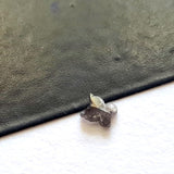 4.1x3.1mm Rare Salt And Pepper Butterfly Cut Polished Diamond Slice For Jewelry - PDD739