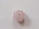 10mm Morganite Melon Beads, 1 Pc Pink Natural Aquamarine Carved Melon Beads for Jewelry - PPH32