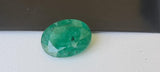 Emerald For Engagement Ring, 13.2x10mm CERTIFIED Original Loose Ring Size Green Emerald Faceted Oval Cut Stone - PPH46