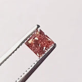 Princess Shape Brilliant Cut, Pink Square Shape 3.5mm Lab Grown Diamond Loose For Princess Engagement Ring Excellent Cut - PDD779