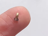 Salt And Pepper Penis Cut Polished Diamond Loose Fancy Dick / Penis / Phallus / Willy Diamond For Pendant / Ring / Jewelry 5.1x2.8mm - PDD749