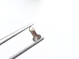 Salt And Pepper Penis Cut Polished Diamond Loose Fancy Dick / Penis / Phallus / Willy Diamond For Pendant / Ring / Jewelry 5.1x2.8mm - PDD749