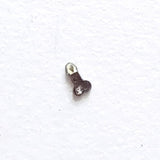 Salt And Pepper Penis Cut Polished Diamond Loose Fancy Dick / Penis / Phallus / Willy Diamond For Pendant / Ring / Jewelry 5.1x2.8mm - PDD749