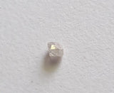 4.3mm White Round Brilliant Cut Loose Front Drilled Solitaire Cut Diamond Charm For Jewelry - PDD703