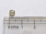 4.5mm Natural White Sparkling Faceted Square Cushion Cut 0.42 Cts Diamond for Ring - PDD750