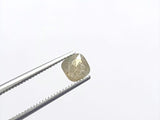 4.5mm Natural White Sparkling Faceted Square Cushion Cut 0.42 Cts Diamond for Ring - PDD750