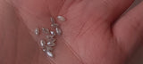 Natural 1.8x3-2x4mm White Gray Marquise Shaped Diamond for Jewelry (2 Pc To 4 Pc) - PDD775
