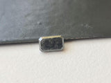 Salt And Pepper Baguette Diamond For Ring, Single Piece Loose 3.1x5.1mm - PDD772