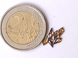 Brown 5.8-6.1mm Kite Shape Flat Back Diamond Cabochon For Engagement & Wedding Ring Gifts For Her - PDD756