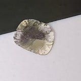 Salt And Pepper Diamond, Conflict FREE 11x8.6mm, 0.58 Cts Slice Faceted Clear Black Diamond For Jewelry - PDD759