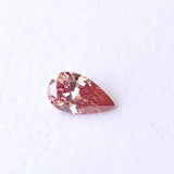 Pear Shape Brilliant Cut, Pink Pear Shape 6x3.5mm Lab Grown Diamond Loose For Engagement Ring Excellent Cut - PDD763