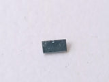 Blue Baguette Cut Diamond, Rare 3.9x2mm MELEE Diamond Rectangle Piece for Jewelry / Ring - PDD755