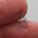 3 Pcs Rare 5.5-10mm Natural Black & White Loose Diamond Slice, Unique Fancy Salt and Pepper Faceted Polki For Jewelry - PPKJ106