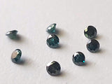 Blue Brilliant Cut Diamond, 3.4-3.6mm Sparkling Blue Solitaire Round Cut Diamond for Jewelry (A To H) - PDD800