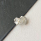 7.5x4.5mm Clear Raw Crystal Diamond, 0.95 Cts Rough Clear Uncut Loose Diamond Perfect for Bezel - PDD808