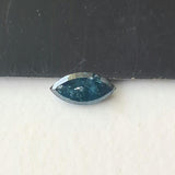 0.15 Cts Clear Blue Green Diamond Marquise Cut, 5x2.4mm Sparkling Blue Green Faceted Marquise Diamond for Jewelry - PDD812