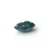 0.15 Cts Clear Blue Green Diamond Marquise Cut, 5x2.4mm Sparkling Blue Green Faceted Marquise Diamond for Jewelry - PDD812