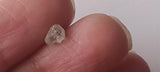 Clear Natural Smooth Raw Rough Diamond For Jewelry, 5.3x4mm Loose Diamond For Engagement Ring / Wedding Ring Gifts For Her- PDD778