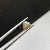 4.5mm Grey Trillion Diamond, Natural Grey Raw Rough Loose Trillion Diamond For Ring / Pendant / Jewelry - PVD85