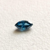 0.17 Cts Clear Blue Diamond Marquise Cut, 2.5x5mm Sparkling Blue Faceted Marquise Diamonds for Jewelry - PDD782