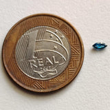 0.17 Cts Clear Blue Diamond Marquise Cut, 2.5x5mm Sparkling Blue Faceted Marquise Diamonds for Jewelry - PDD782