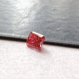 Baguette Shape Brilliant Cut, Pink 3x3.8mm Lab Grown Diamond Loose For Engagement Ring Excellent Cut For Ring - PDD783