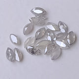 Natural 1.8x3-2x4mm White Gray Marquise Shaped Diamond for Jewelry (2 Pc To 4 Pc) - PDD775