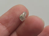 7x5mm Clear Raw Crystal Diamond, 1.05 Cts Rough Clear Uncut Loose Diamond Perfect for Bezel - PDD818