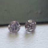 Pink Brilliant Cut Polished Round Diamonds, Faceted Natural 1Pc Loose Pink Solitaire Melee Diamond For Ring - PVD88