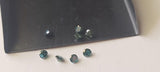 Blue Brilliant Cut Diamond, 3.4-3.6mm Sparkling Blue Solitaire Round Cut Diamond for Jewelry (A To H) - PDD800