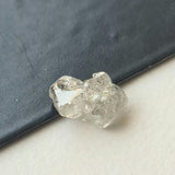 7.5x4.5mm Clear Raw Crystal Diamond, 0.95 Cts Rough Clear Uncut Loose Diamond Perfect for Bezel - PDD808