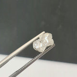 7.5x4.5mm Clear Raw Crystal Diamond, 0.95 Cts Rough Clear Uncut Loose Diamond Perfect for Bezel - PDD808